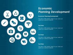 Economic planning development ppt powerpoint presentation gallery portfolio