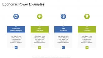 Economic Power Examples In Powerpoint And Google Slides Cpb