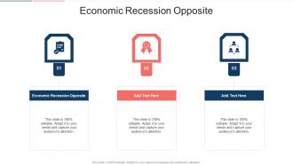 Economic Recession Opposite In Powerpoint And Google Slides Cpb