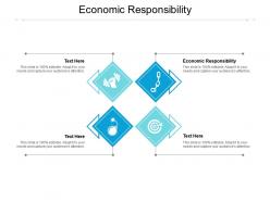 Economic responsibility ppt powerpoint presentation show examples cpb
