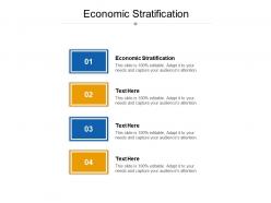 Economic stratification ppt powerpoint presentation file graphics tutorials cpb