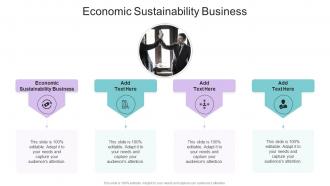 Economic Sustainability Business In Powerpoint And Google Slides Cpb