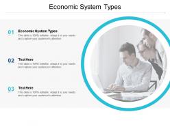 Economic system types ppt powerpoint presentation file themes cpb