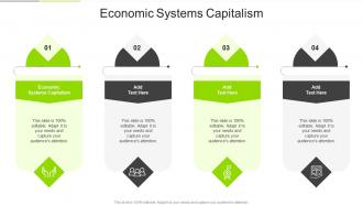 Economic Systems Capitalism In Powerpoint And Google Slides Cpb