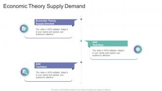 Economic Theory Supply Demand In Powerpoint And Google Slides Cpb