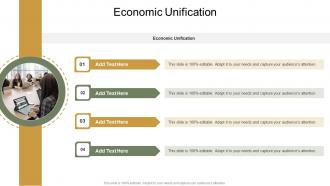 Economic Unification In Powerpoint And Google Slides Cpb