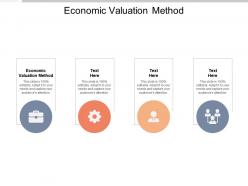 Economic valuation method ppt powerpoint presentation template cpb