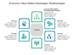 Economic value added advantages disadvantages ppt powerpoint presentation layouts inspiration cpb
