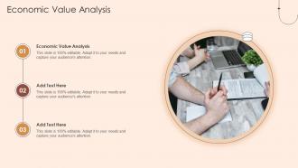 Economic Value Analysis In Powerpoint And Google Slides Cpb