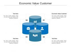 Economic value customer ppt powerpoint presentation portfolio mockup cpb
