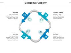 Economic viability ppt powerpoint presentation slides topics cpb