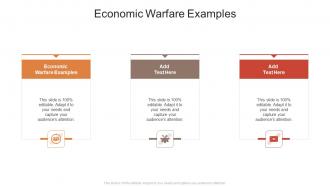 Economic Warfare Examples In Powerpoint And Google Slides Cpb