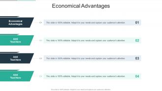 Economical Advantages In Powerpoint And Google Slides Cpb
