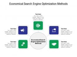 Economical search engine optimization methods ppt powerpoint presentation professional cpb