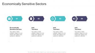 Economically Sensitive Sectors In Powerpoint And Google Slides Cpb