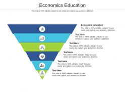 Economics education ppt powerpoint presentation slides portrait cpb