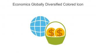 Economics Globally Diversified Colored Icon In Powerpoint Pptx Png And Editable Eps Format