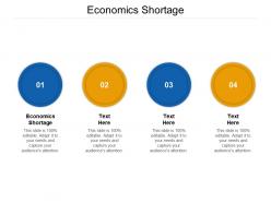 Economics shortage ppt powerpoint presentation pictures brochure cpb
