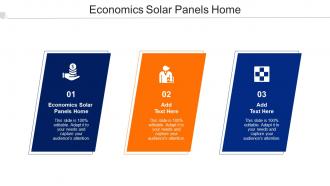 Economics Solar Panels Home Ppt Powerpoint Presentation Infographics Picture Cpb