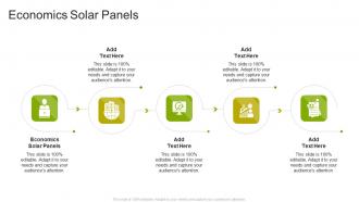 Economics Solar Panels In Powerpoint And Google Slides Cpb