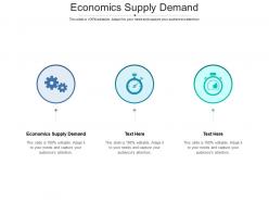Economics supply demand ppt powerpoint presentation icon skills cpb