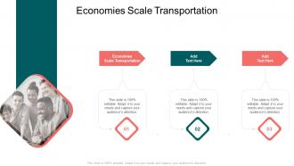 Economies Scale Transportation In Powerpoint And Google Slides Cpb