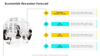 Economists Recession Forecast In Powerpoint And Google Slides Cpb