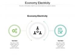 Economy electricity ppt powerpoint presentation inspiration clipart images cpb