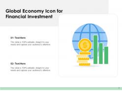 Economy Icon Business Analysis Finance Investment Growth