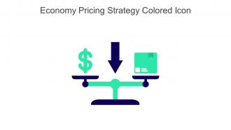 Economy Pricing Strategy Colored Icon In Powerpoint Pptx Png And Editable Eps Format