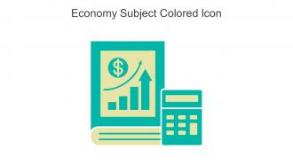 Economy Subject Colored Icon In Powerpoint Pptx Png And Editable Eps Format