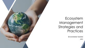 Ecosystem Management Strategies And Practices PPT Example AT