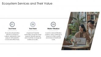 Ecosystem Services And Their Value Ecology Activities PPT Outline ACP