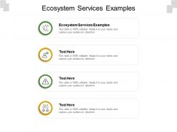 Ecosystem services examples ppt powerpoint presentation inspiration example cpb