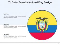 Ecuador Flag Individual Fingerprint Political Government National