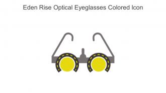 Eden Rise Optical Eyeglasses Colored Icon In Powerpoint Pptx Png And Editable Eps Format