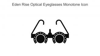 Eden Rise Optical Eyeglasses Monotone Icon In Powerpoint Pptx Png And Editable Eps Format