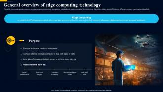 Edge Computing Technology General Overview Of Edge Computing Technology AI SS