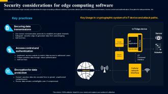 Edge Computing Technology Security Considerations For Edge Computing Software AI SS