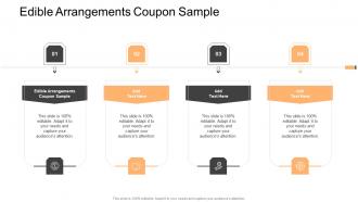 Edible Arrangements Coupon Sample In Powerpoint And Google Slides Cpb