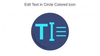Edit Text In Circle Colored Icon In Powerpoint Pptx Png And Editable Eps Format
