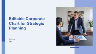 Editable Corporate Chart For Strategic Planning PPT Structure AT