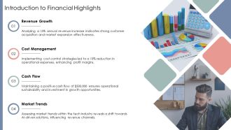 Editable Financial Highlights Overview PPT Example AT Visual Customizable
