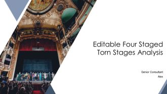 Editable Four Staged Torn Stages Analysis PPT Structure AT