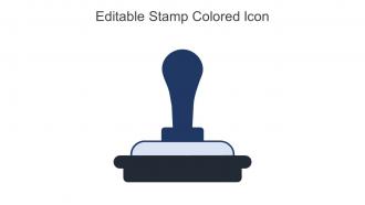 Editable Stamp Colored Icon In Powerpoint Pptx Png And Editable Eps Format