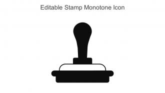 Editable Stamp Monotone Icon In Powerpoint Pptx Png And Editable Eps Format