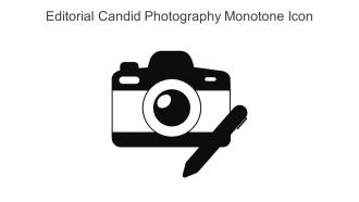 Editorial Candid Photography Monotone Icon In Powerpoint Pptx Png And Editable Eps Format