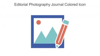 Editorial Photography Journal Colored Icon Icon In Powerpoint Pptx Png And Editable Eps Format