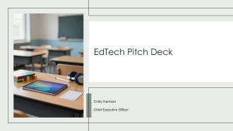 Edtech Pitch Deck PPT Information VA