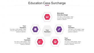 Education Cess Surcharge Ppt Powerpoint Presentation Summary Design Ideas Cpb